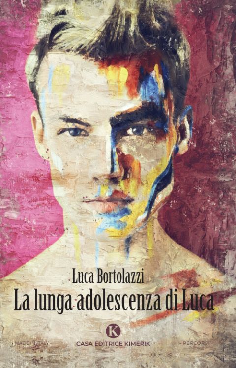 Copertina del romanzo La lunga adolescenza di Luca di Luca Bortolazzi, Casa Editrice Kimerik